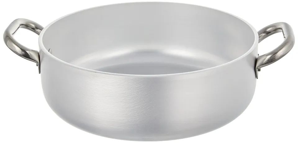 pentole-agnelli-almr110628-casseruola-cilindrica-bassa-in-alluminio-5-mm-con-2-m image 1
