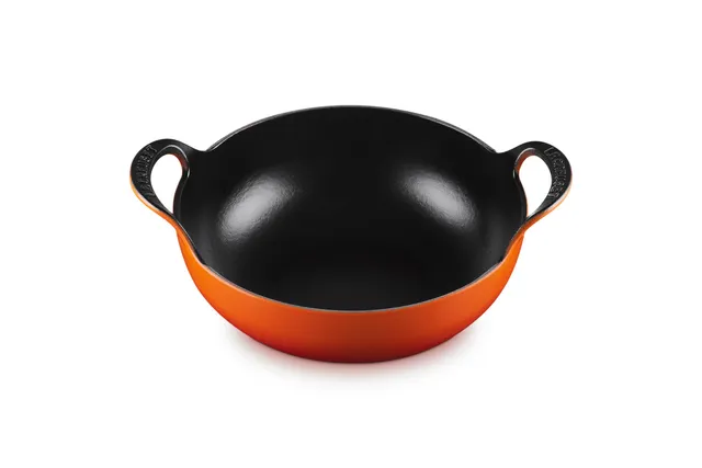 le-creuset-casseruola-balti-in-ghisa-vetrificata-24-cm-arancio-per-curry-e-cottu image 1