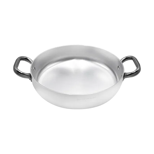 pentole-agnelli-linea-alluminio-3-mm-professionale-tegame-con-due-manici-inox-26 image 1