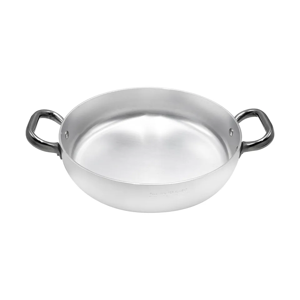 pentole-agnelli-linea-alluminio-3-mm-professionale-tegame-con-due-manici-inox-26 image 1