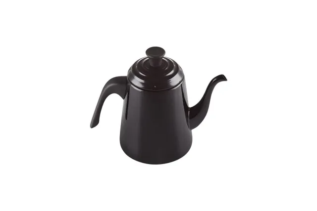 le-creuset-bollitore-drip-in-acciaio-smaltato-0-7-l-nero-lucido image 1
