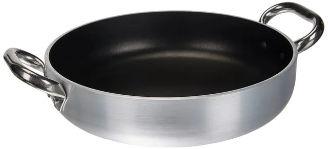 pentole-agnelli-alsa2110s28-tegame-con-due-maniglie-in-alluminio-antiaderente-5- image 1