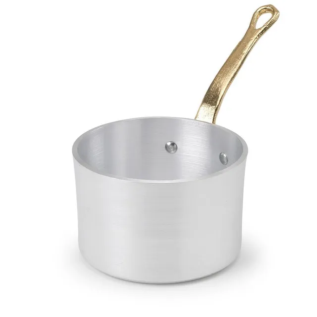 pentole-agnelli-alma10510-casseruolino-alto-a-servire-con-manico-in-ottone-allum image 1