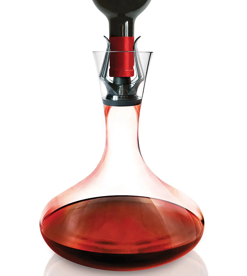 le-creuset-wa142-decanter-con-aeratore-per-vino-nero image 1