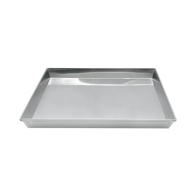 pentole-agnelli-coal49-340-teglia-rettangolare-con-orlo-in-alluminio-3003-40x30- image 1