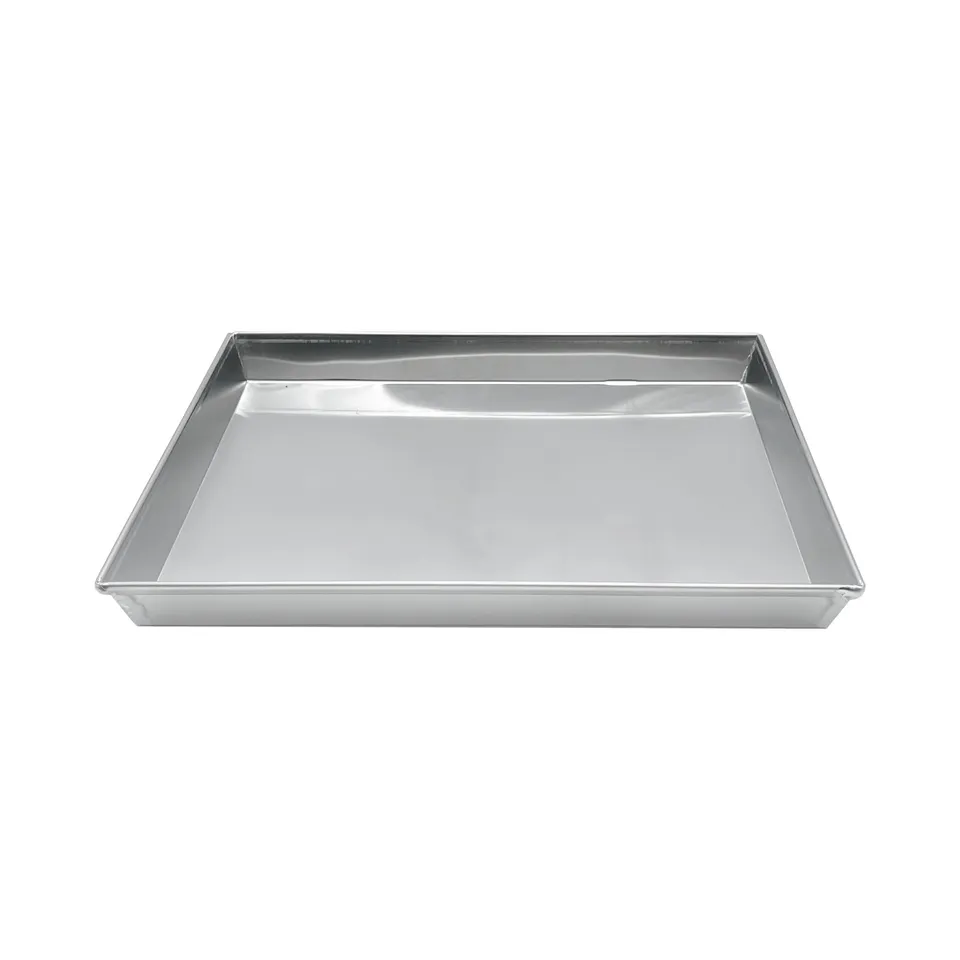 pentole-agnelli-coal49-340-teglia-rettangolare-con-orlo-in-alluminio-3003-40x30- image 1