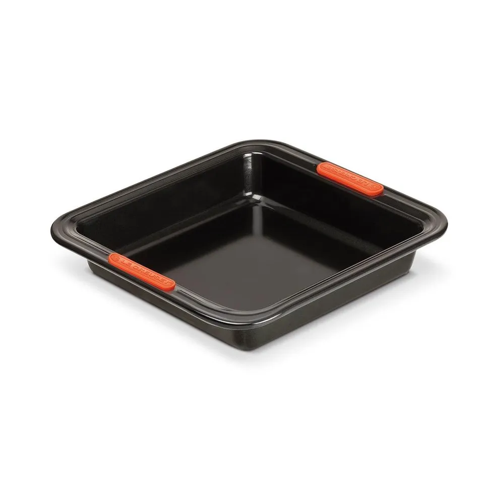 le-creuset-stampo-antiaderente-quadrato-23-x-23-x-5-cm-in-acciaio-al-carbonio-fi image 1