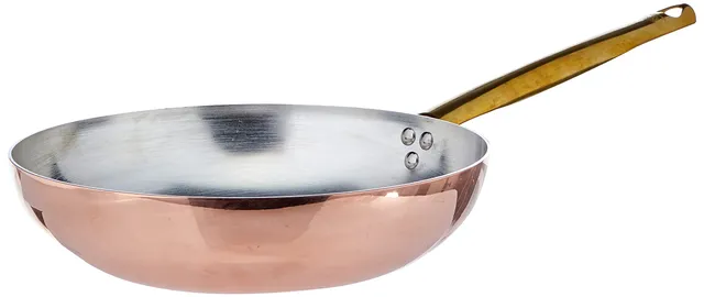pentole-agnelli-linea-rame-padella-a-saltare-in-rame-liscio-stagnato-a-mano-28-c image 1