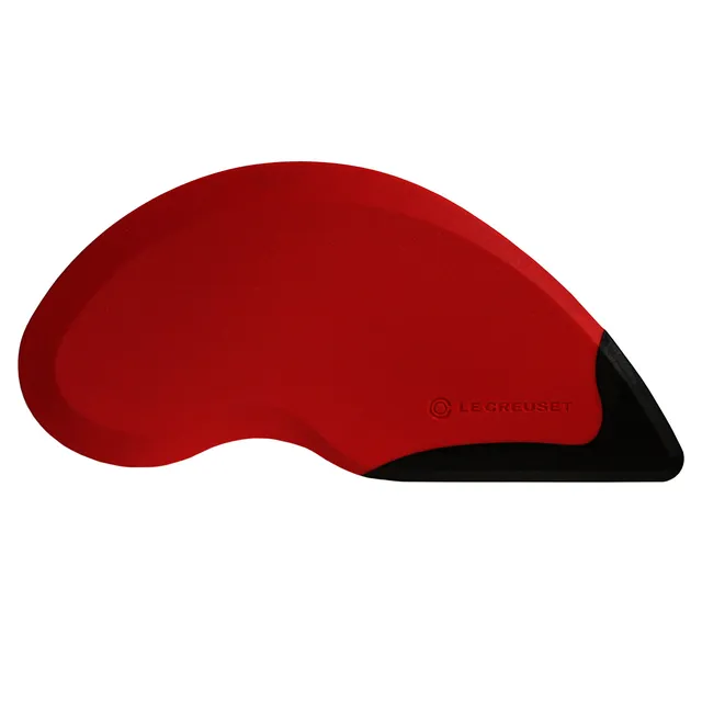 le-creuset-raschietto-bi-rev-in-silicone-e-nylon-ciliegia-nero-termoresistente-f image 1