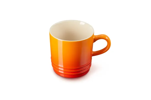 le-creuset-london-tazza-cappuccino-in-gres-vetrificato-200-ml-arancione-70303200 image 1