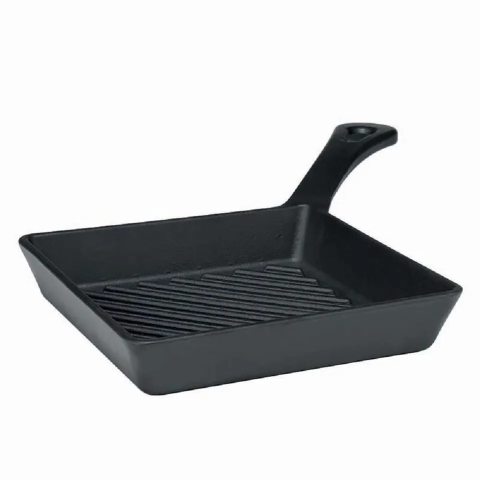 pentole-agnelli-mini-griglia-con-manico-in-ghisa-16x16-cm-linea-slowcook-smaltat image 1