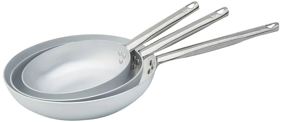 pentole-agnelli-padella-svasata-alta-a-saltare-30-cm-in-alluminio-3-mm-con-manic image 1