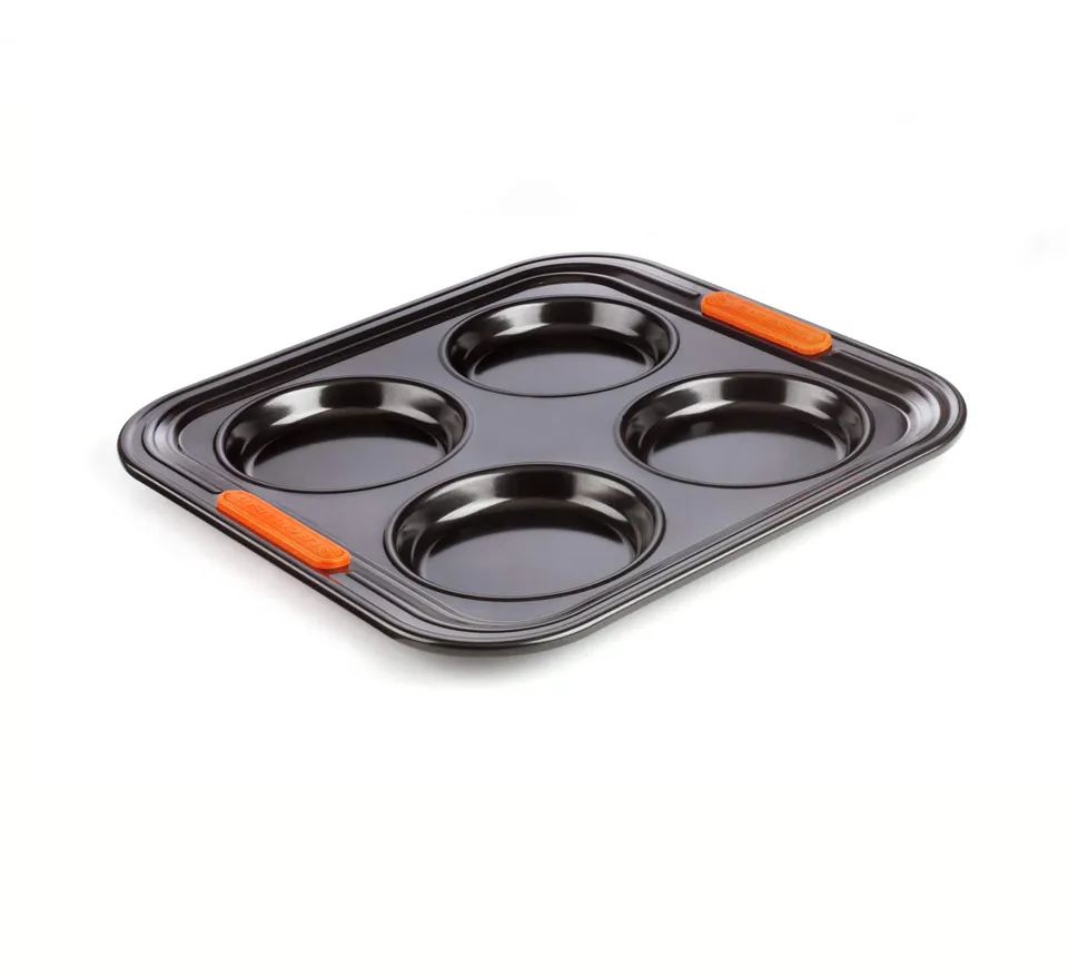 le-creuset-stampo-antiaderente-per-yorkshire-pudding-4-pezzi-da-10-cm-acciaio-al image 1