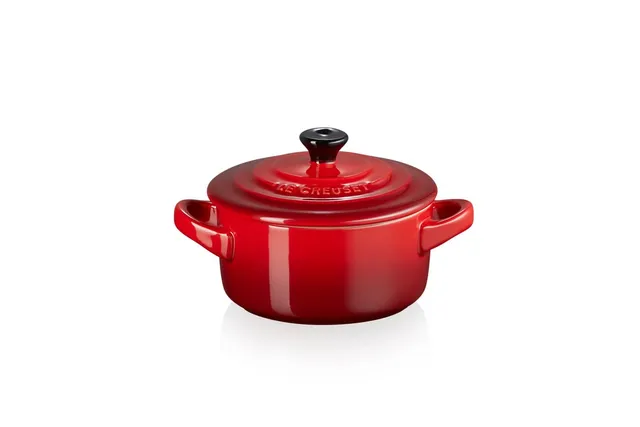 le-creuset-mini-cocotte-rotonda-in-gres-vetrificato-250-ml-diametro-10-cm-cilieg image 1