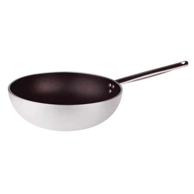 pentole-agnelli-alsa2111ws32-wok-con-fondo-svasato-antiaderente-alluminio-5-mm-3 image 1