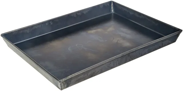 pentole-agnelli-teglia-rettangolare-in-lamiera-blu-30-x-23-cm-per-pizza-e-pastic image 1