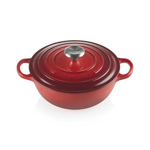 le-creuset-21114240600430-marmitta-evolution-in-ghisa-smaltata-24-cm-3-1-l-cilie image 1
