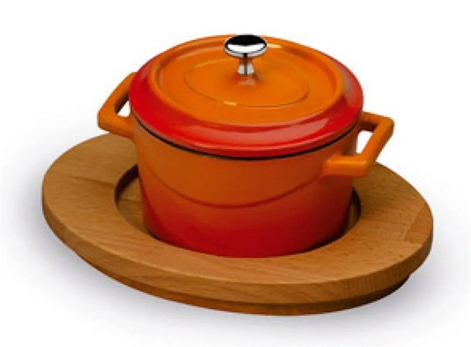 pentole-agnelli-coghswt10000-vassoio-tondo-in-legno-naturale-per-mini-casseruola image 1