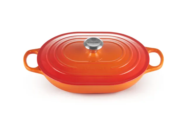 le-creuset-casseruola-oblong-evolution-in-ghisa-vetrificata-31-cm-3-4-litri-aran image 1