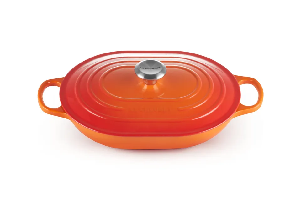 le-creuset-casseruola-oblong-evolution-in-ghisa-vetrificata-31-cm-3-4-litri-aran image 1
