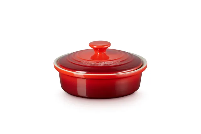 le-creuset-pirofila-camembert-in-gres-vetrificato-ciliegia image 1