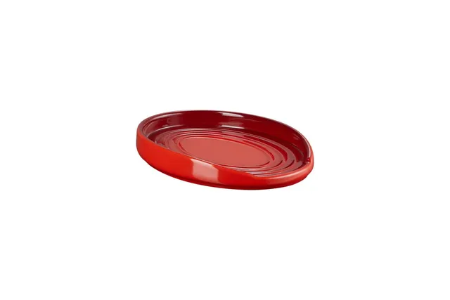 le-creuset-poggiamestolo-ovale-in-gres-vetrificato-ciliegia-compatibile-con-spat image 1