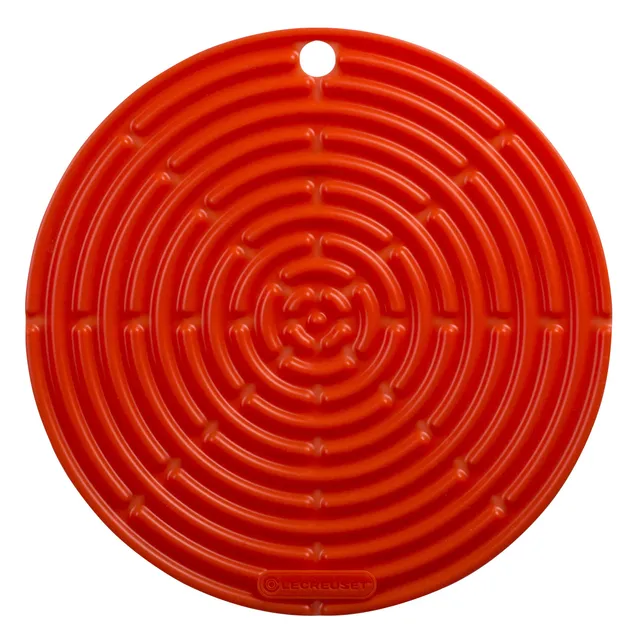 le-creuset-sottopentola-rotondo-classic-in-silicone-20-cm-arancione image 1