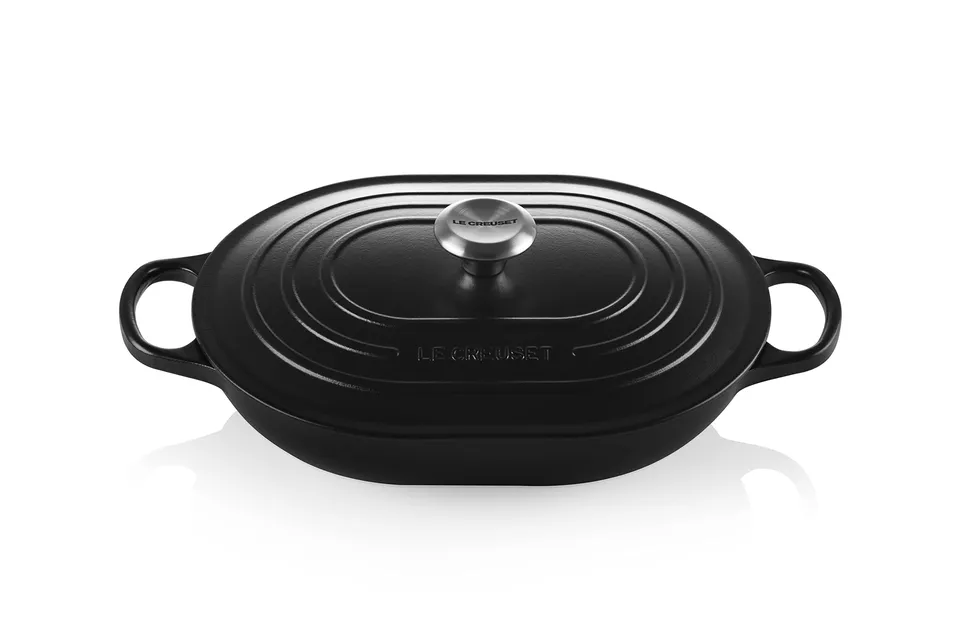 le-creuset-casseruola-oblong-evolution-ghisa-vetrificata-31-cm-3-4-litri-nero-ma image 1