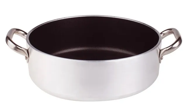 pentole-agnelli-alsa2106s36-casseruola-bassa-antiaderente-con-maniglie-alluminio image 1