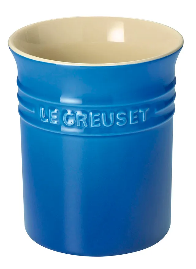 le-creuset-contenitore-per-utensili-da-cucina-in-gres-1-1-litri-blu-marsiglia image 1