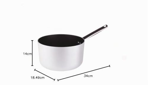 pentole-agnelli-alsa105s18-casseruola-alta-con-manico-alluminio-antiaderente-3mm image 6