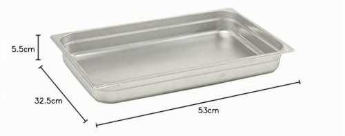 pentole-agnelli-bacinella-gastronorm-1-1-in-acciaio-inossidabile-53x32-5x5-5-cm image 7