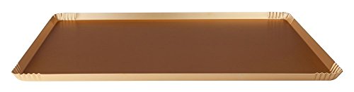 pentole-agnelli-vassoio-anodizzato-oro-in-alluminio-linea-ox-22-5-x-22-5-cm-per- image 2