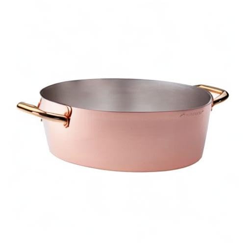 pentole-agnelli-alcu10424-casseruola-alta-in-rame-liscio-stagnato-a-mano-24-cm-c image 5