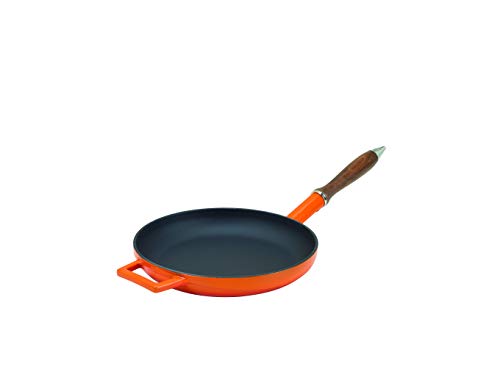pentole-agnelli-coghsfp11128o-linea-ghisa-slowcook-padella-con-manico-in-legno-2 image 3