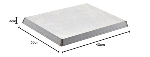 pentole-agnelli-teglia-rettangolare-in-lamiera-alluminata-40-x-30-cm-made-in-ita image 4