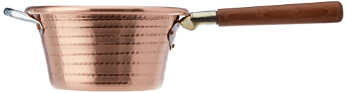 pentole-agnelli-cocm65m24-paiolo-in-rame-24-cm-con-manico-in-legno image 8