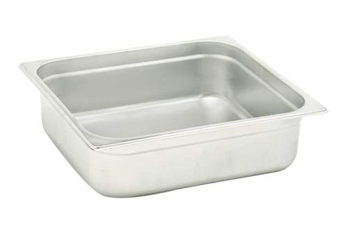 pentole-agnelli-bacinella-gastronorm-1-2-in-acciaio-inossidabile-26-5x32-5x10-cm image 5