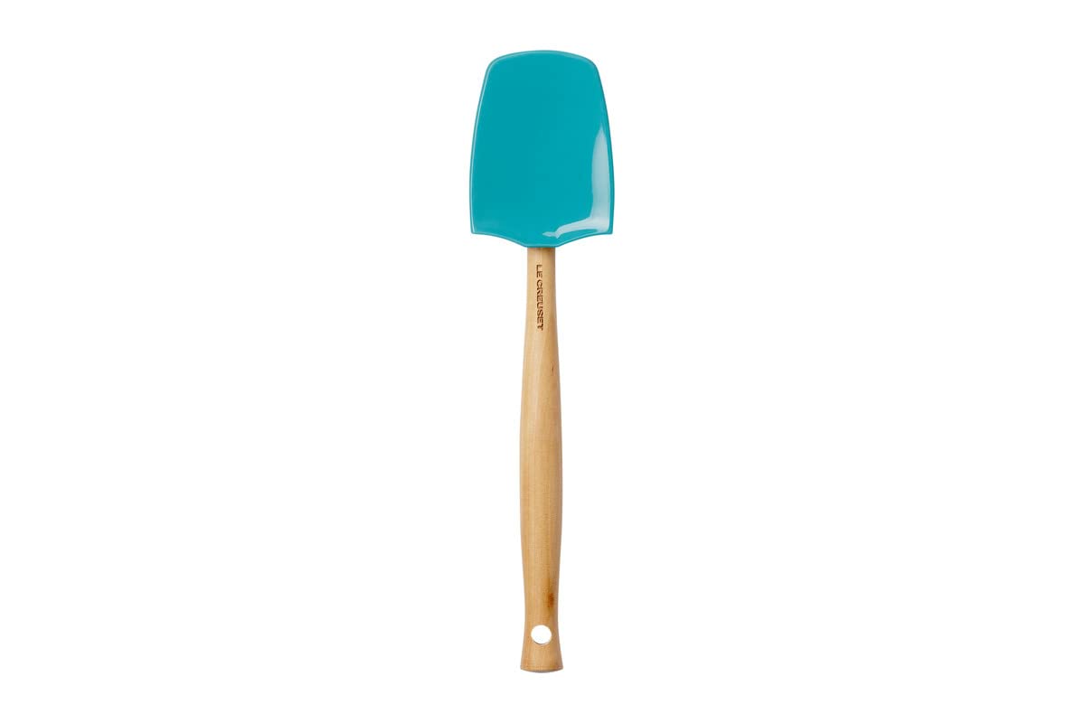 le-creuset-spatola-cucchiaio-craft-larga-28-cm-in-silicone-nero-lucido-resistent image 8
