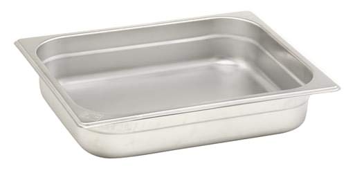pentole-agnelli-bacinella-gastronorm-2-3-in-acciaio-inossidabile-35-4-x-32-5-x-6 image 1