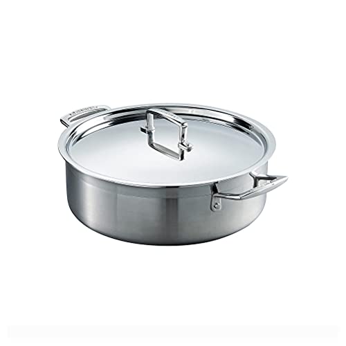 le-creuset-padella-saut-3-ply-con-coperchio-in-acciaio-inox-24-cm-compatibile-in image 8