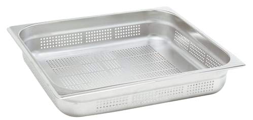 pentole-agnelli-bacinella-forata-gastronorm-1-2-in-acciaio-inossidabile-26-5-x-3 image 2