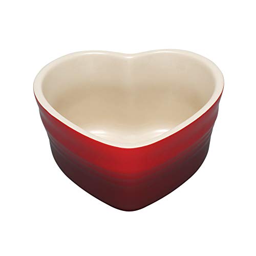 le-creuset-ramequin-a-cuore-in-gres-vetrificato-2-porzioni-300-ml-ciliegia-91002 image 4