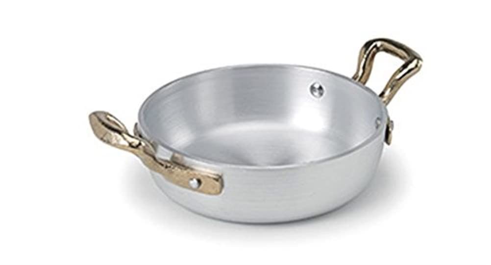 pentole-agnelli-alma11014-tegamino-a-servire-con-2-maniglie-in-ottone-alluminio- image 5
