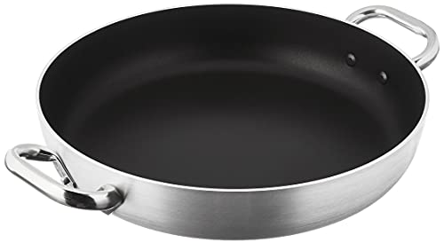 pentole-agnelli-alsa110s32-tegame-con-maniglie-alluminio-antiaderente-argento-32 image 8