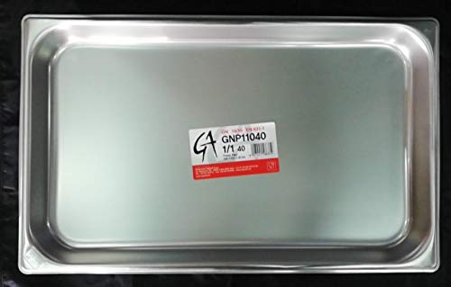 pentole-agnelli-bacinella-gastronorm-1-1-in-acciaio-inossidabile-53x32-5x5-5-cm image 8