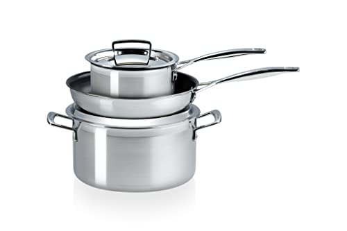 le-creuset-set-3-pentole-3-ply-in-acciaio-inox-24-24-16-cm-con-coperchi image 8