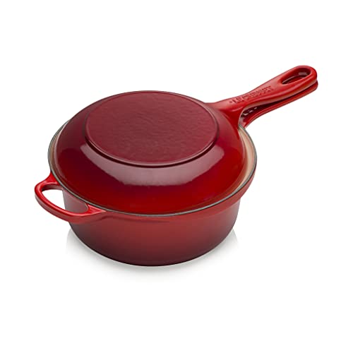 le-creuset-casseruola-multifunzione-2-in-1-evolution-in-ghisa-vetrificata-22-cm- image 7
