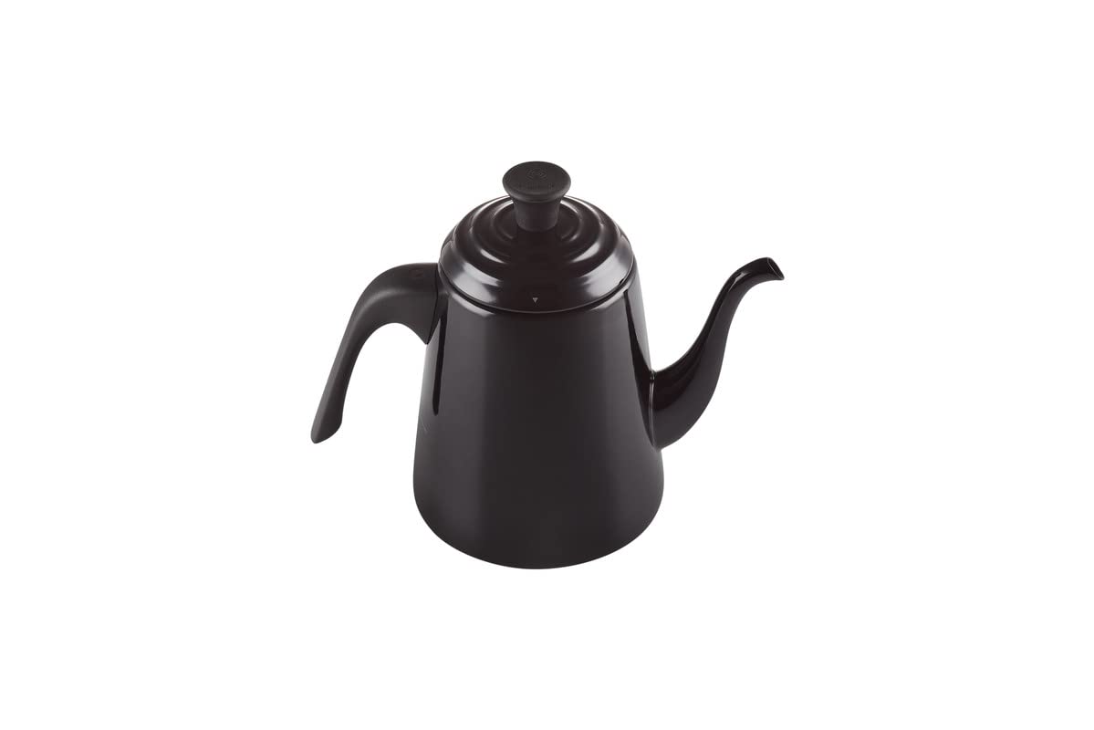 le-creuset-bollitore-drip-in-acciaio-smaltato-0-7-l-nero-lucido image 1