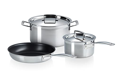 le-creuset-set-3-pentole-3-ply-in-acciaio-inox-24-24-16-cm-con-coperchi image 7